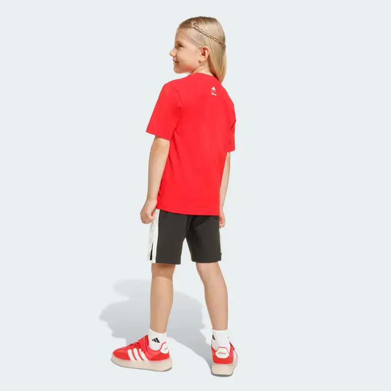 SET DI T-SHIRT ADIDAS DISNEY TOPOLINO Pure Ruby miniatura 4