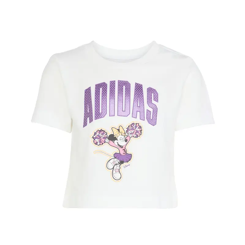 Set di T-shirt e Shorts da bambina adidas Disney Minnie Mouse Blanc