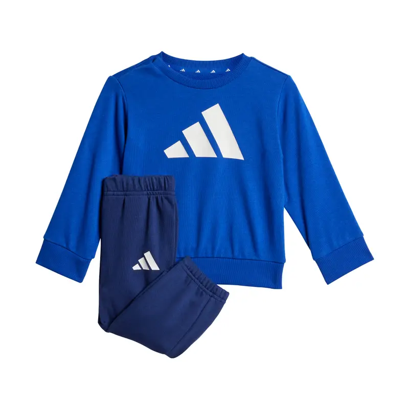 Set Felpa e Pantaloni sportivi per bambino adidas Essentials Bleu