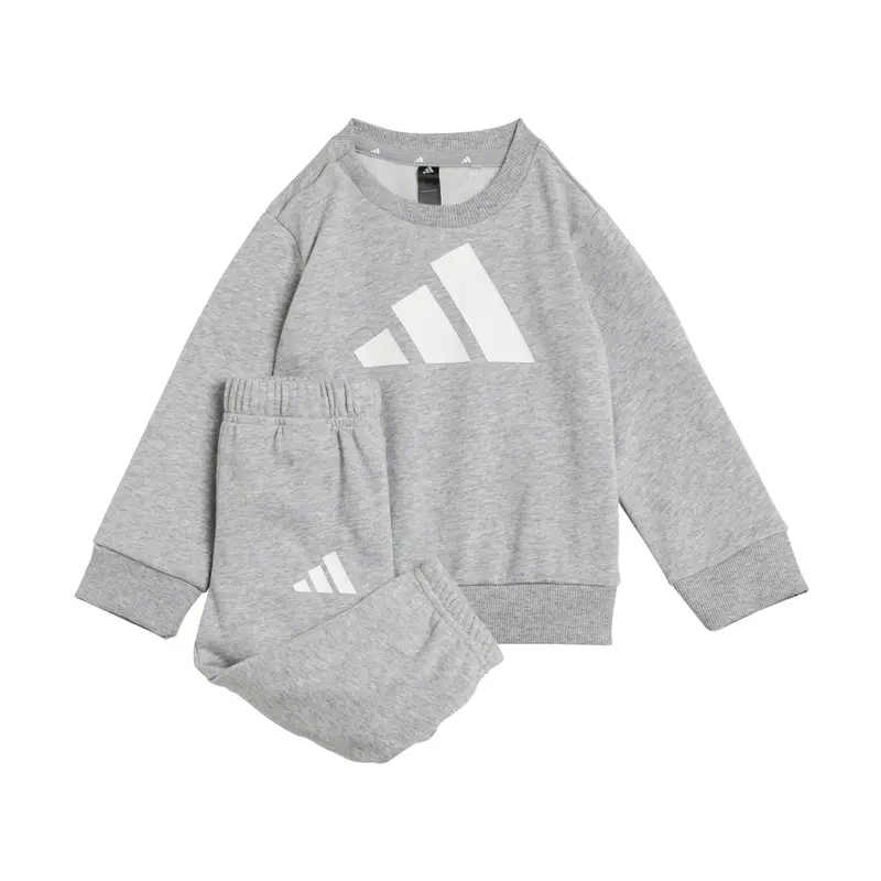 Set Felpa e Pantaloni sportivi per bambino adidas Essentials Gris