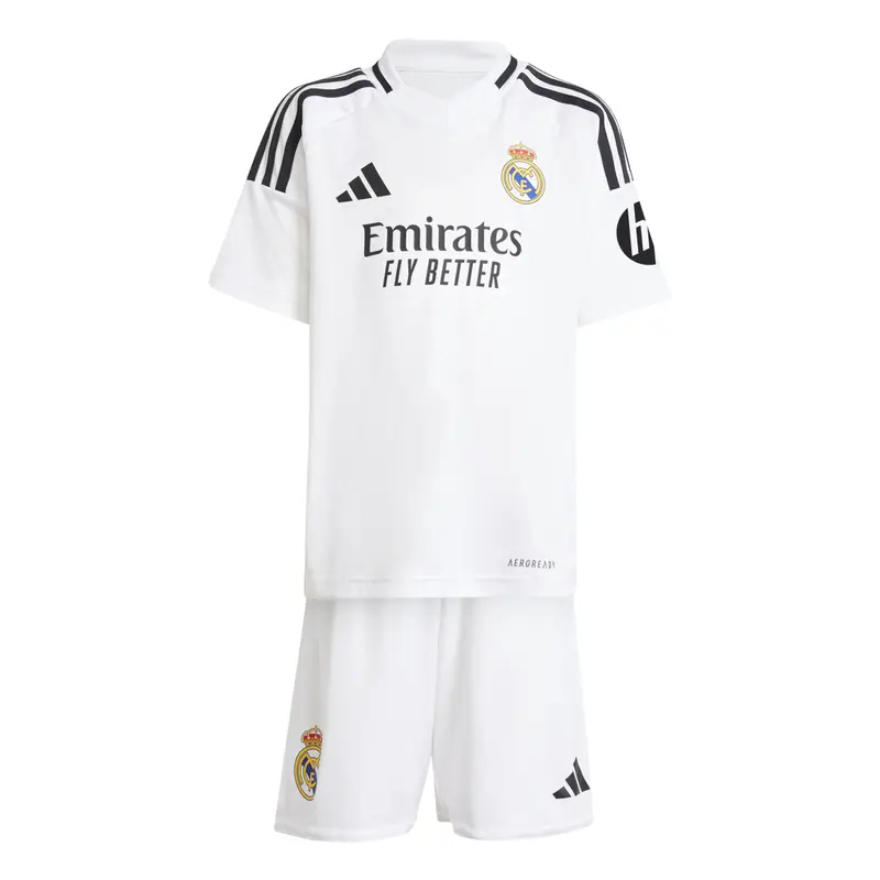 Set per la casa per bambini Real Madrid 2024/25 Blanc