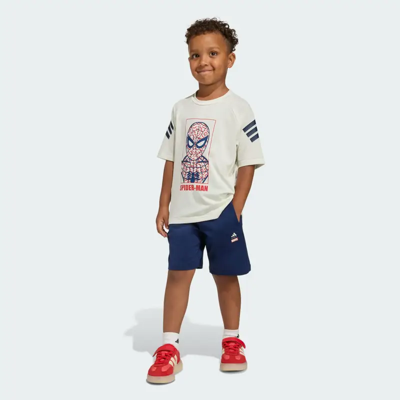 SET SPORTIVO ADIDAS MARVEL SPIDER-MAN Off White miniatura 3