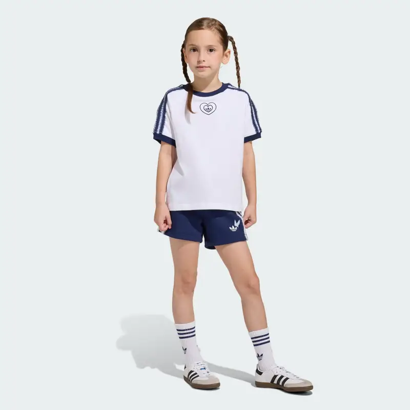 SET T-SHIRT E SHORT ADIDAS DISNEY White