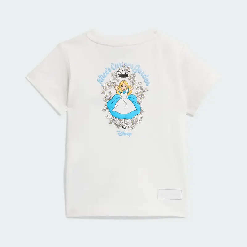 SET T-SHIRT E SHORT ADIDAS DISNEY White miniatura 3