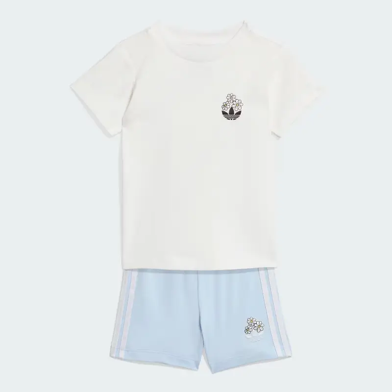 SET T-SHIRT E SHORT ADIDAS DISNEY White