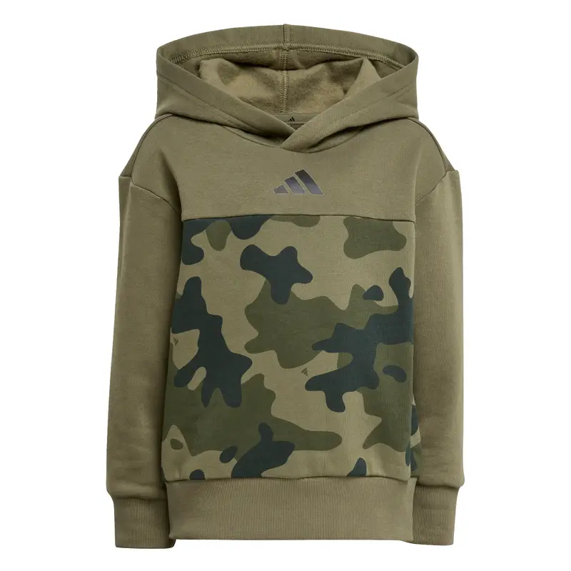 Set tuta da jogging e Felpa con cappuccio per bambini adidas Seasonal Essentials Vert