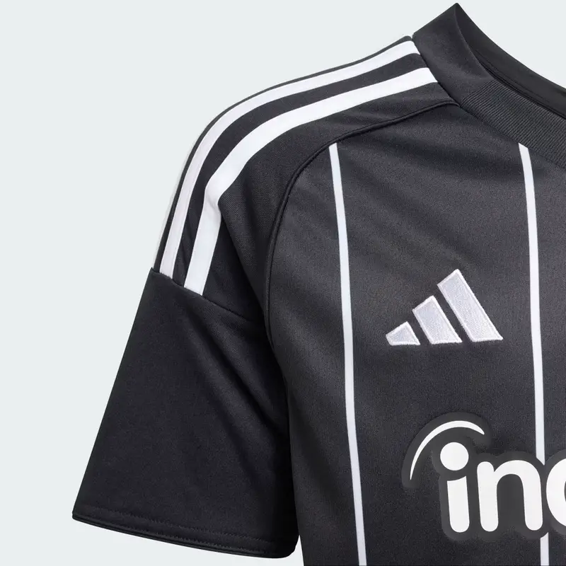 SGE QUARTA MAGLIA MANICHE CORTE PER BAMBINI Black miniatura 3