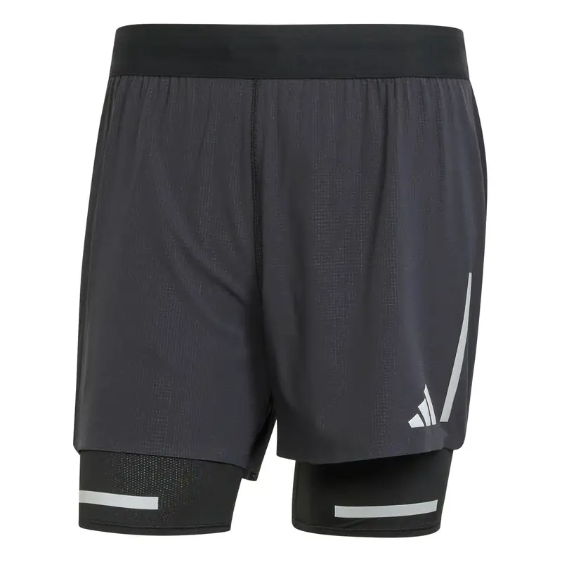 Short 2 in 1 adidas Ultimate Reflective Noir