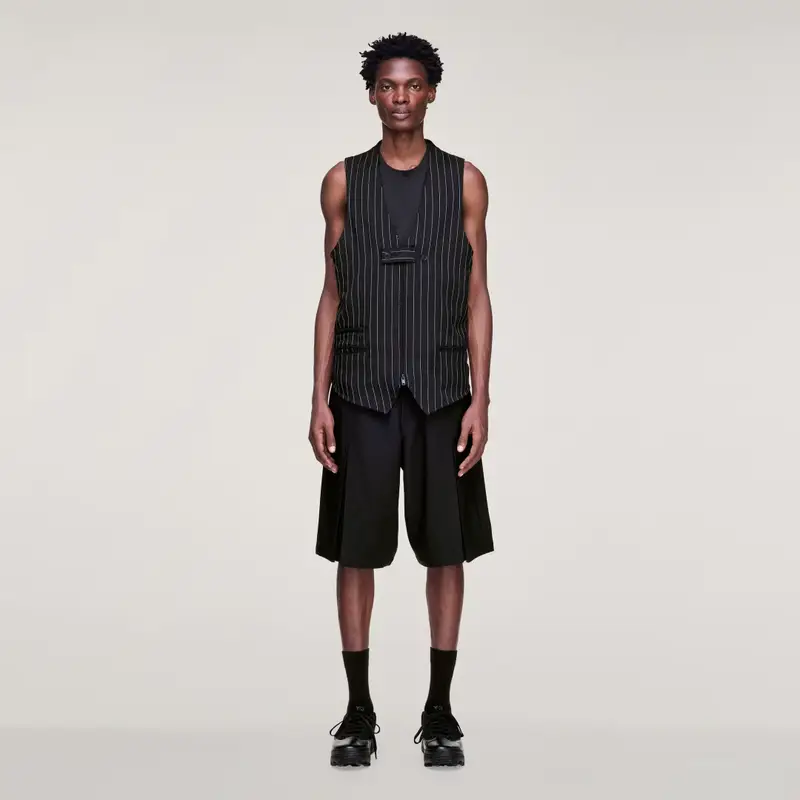 SHORT A PIEGHE Y-3 SPORT UNIFORM Black