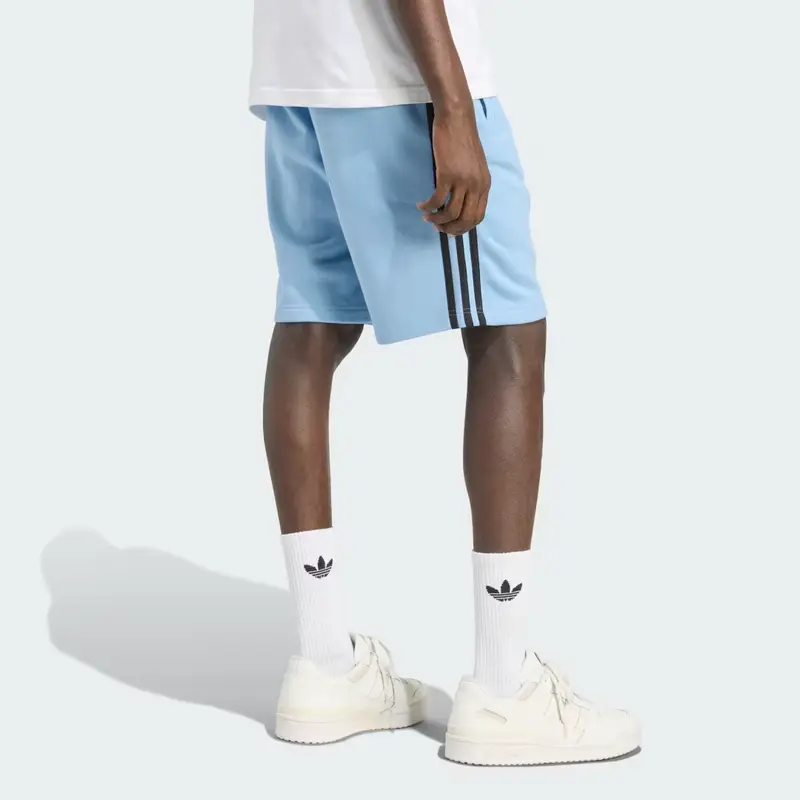 Short adicolor 3-Stripes Ash Blue miniatura 2