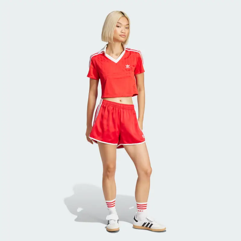 Short adicolor 3-Stripes Sprinter Better Scarlet miniatura 3