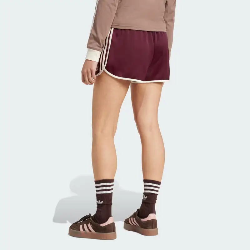 Short adicolor 3-Stripes Sprinter Maroon miniatura 2