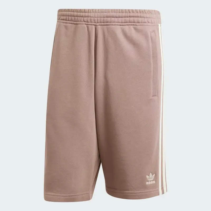Short adicolor 3-Stripes Trace Brown miniatura 4