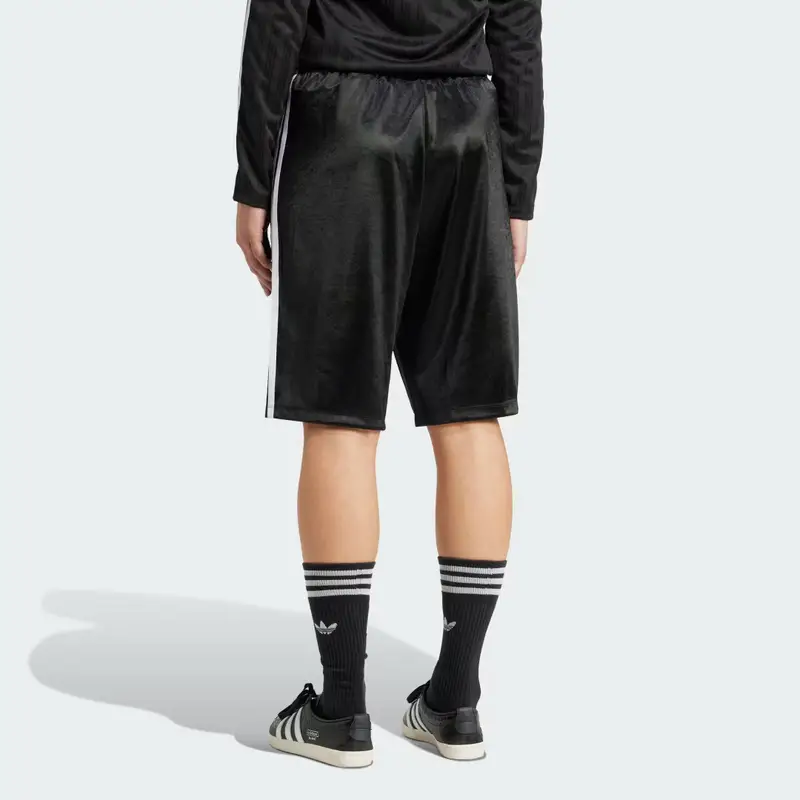 Short adicolor Firebird Long Black miniatura 2