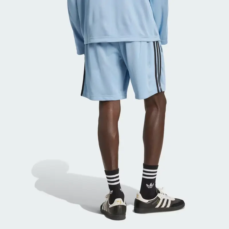 Short adidas adicolor Jacquard Ash Blue miniatura 2