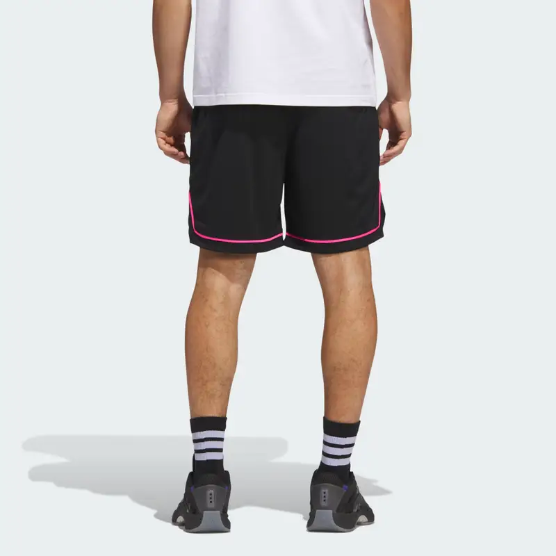 Short adidas Basketball Badge of Sport Black miniatura 2