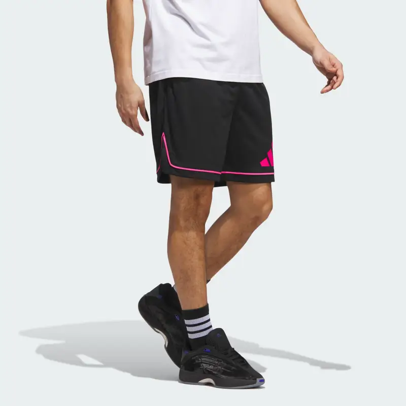 Short adidas Basketball Badge of Sport Black miniatura 3