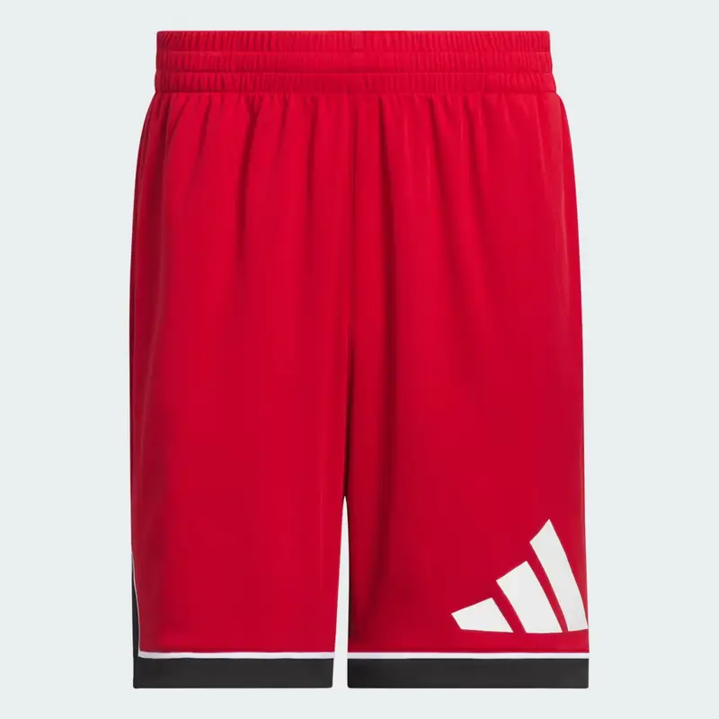 Short adidas Basketball Badge of Sport Team Power Red miniatura 4