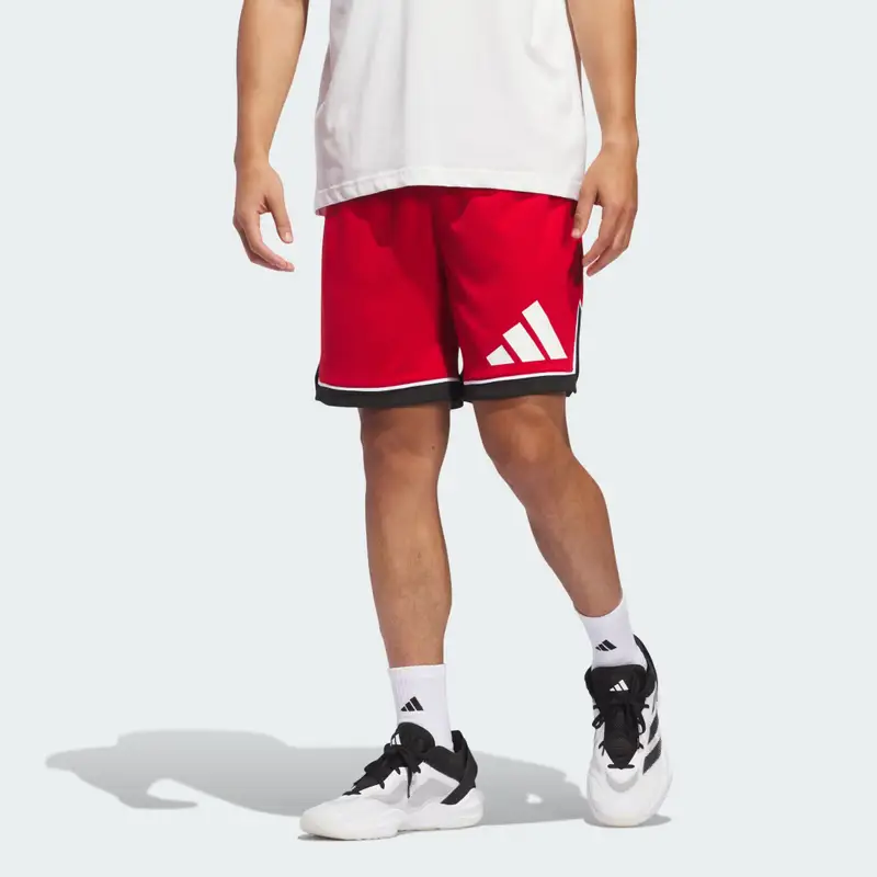 Short adidas Basketball Badge of Sport Team Power Red