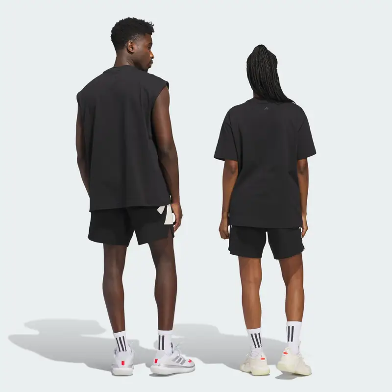 Short adidas Basketball Spacer (Neutral) Black miniatura 2