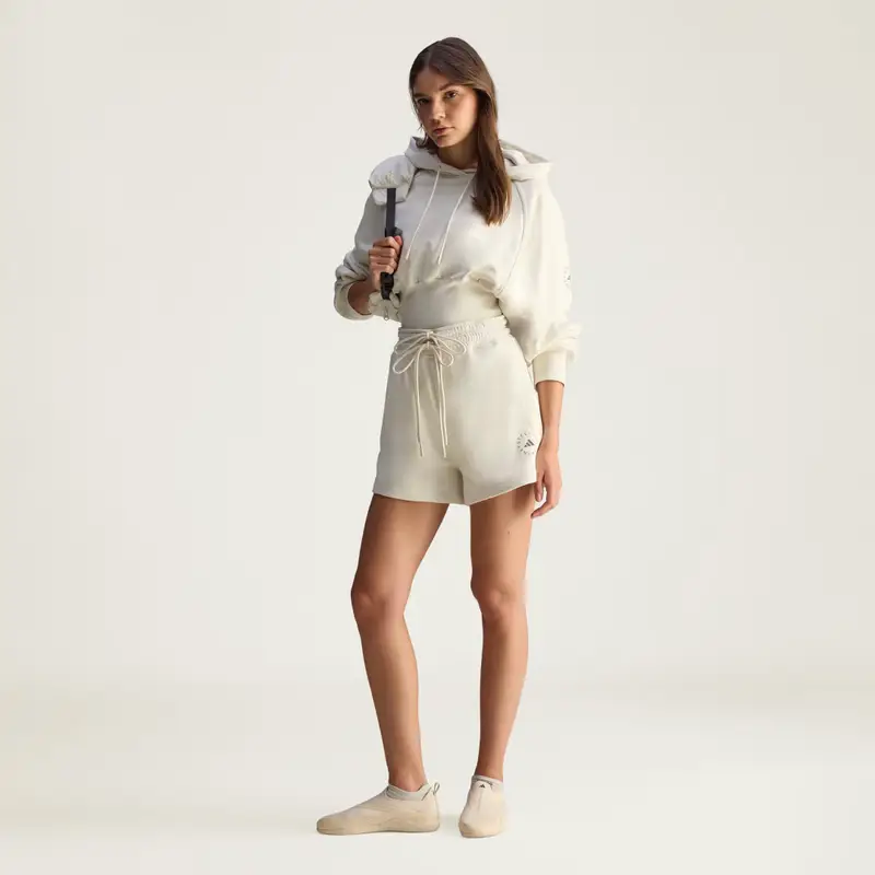 Short adidas by Stella McCartney TrueCasuals Terry Almond Milk miniatura 3