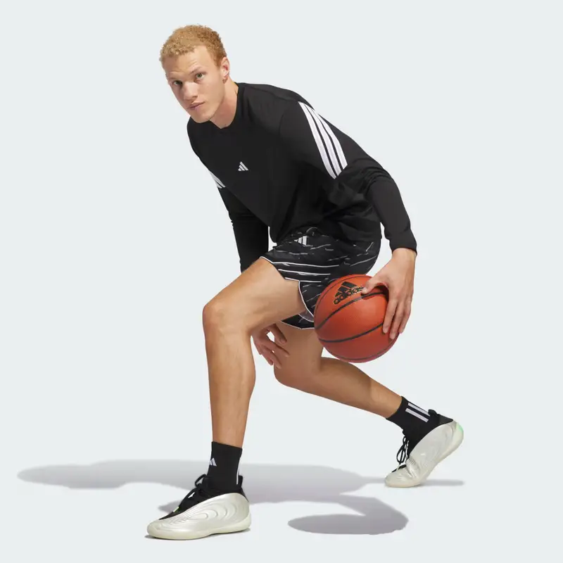 Short ADIDAS CRAZY LITE AOP Black miniatura 3