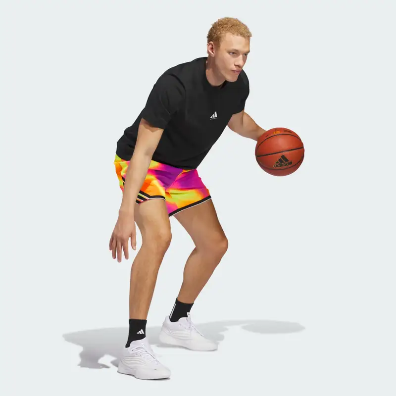 SHORT ADIDAS CRAZY LITE AOP Lucid Pink miniatura 3