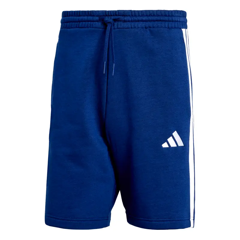 Short adidas Essentials 3-Stripes Fleece Bleu