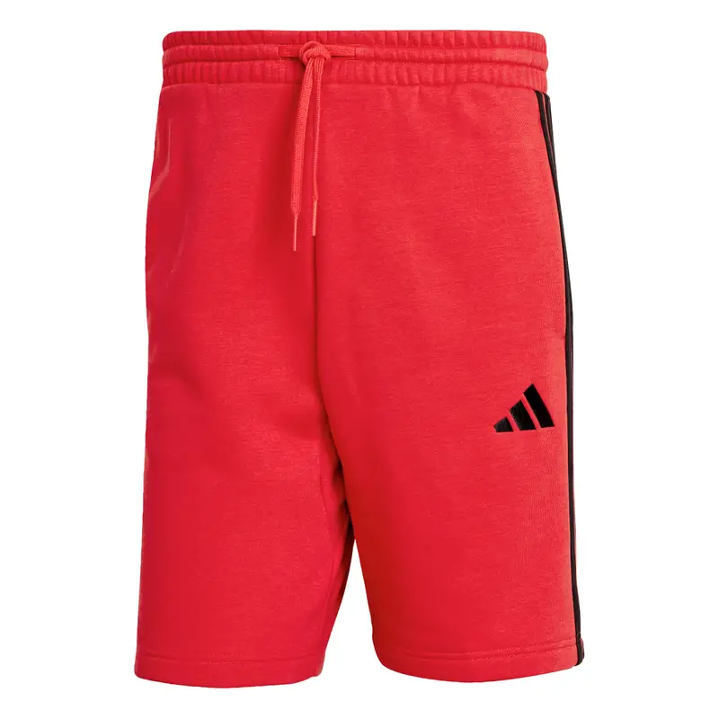 Short adidas Essentials 3-Stripes Fleece Rouge