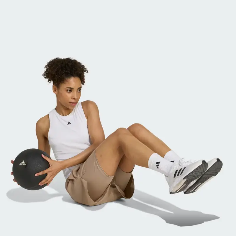 Short AEROREADY Made for Training Minimal Two-in-One Chalky Brown miniatura 3