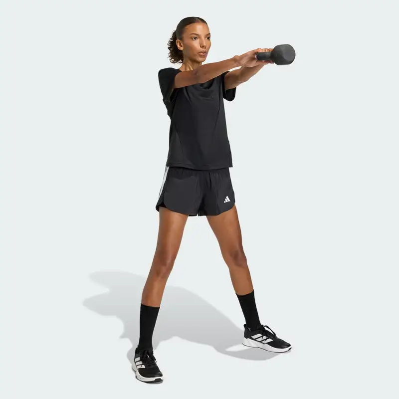 Short allenamento Pacer Woven 2in1 Black miniatura 3