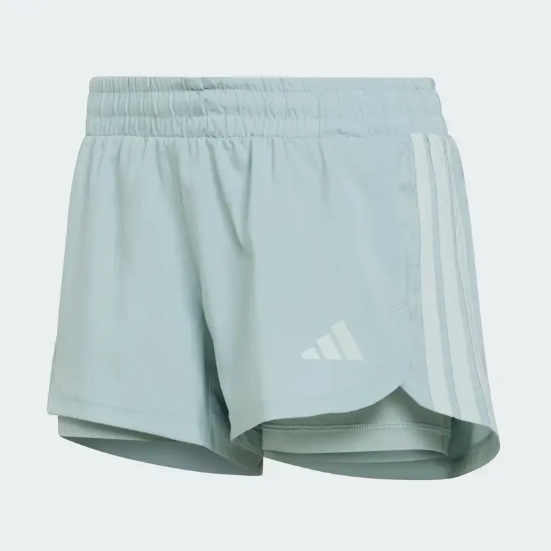 Short allenamento Pacer Woven 2in1 Wonder Sage miniatura 4