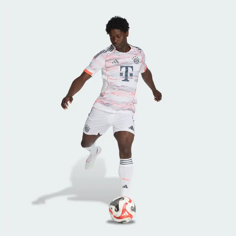 Short Away 25/26 FC Bayern MÃ¼nchen White miniatura 3
