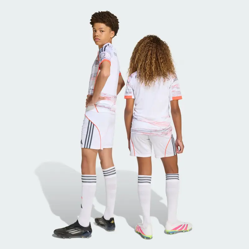 Short Away 25/26 Junior FC Bayern MÃ¼nchen White miniatura 2