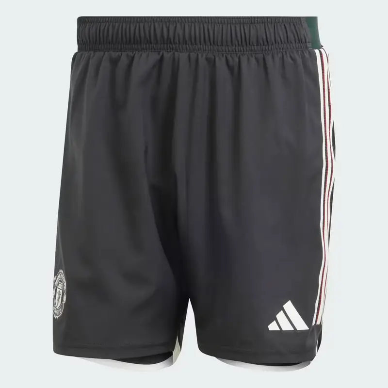 Short Away Authentic 23/24 Manchester United FC Black miniatura 4