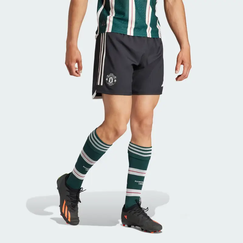 Short Away Authentic 23/24 Manchester United FC Black