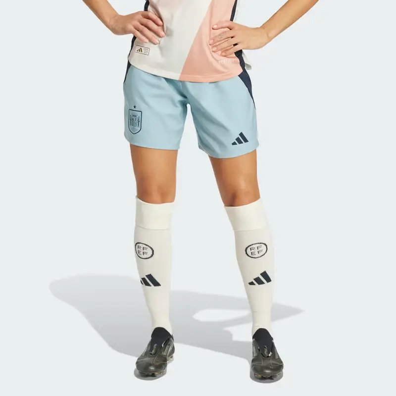 Short Away Authentic 25 (Women' s Team) Spain Ash Grey