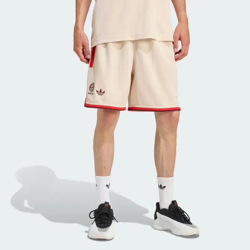Short Away Basketball FC Bayern MÃ¼nchen Linen