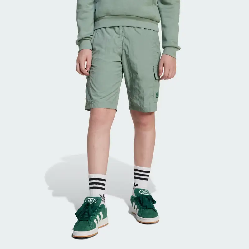 Short Cargo Bambini e Bambine Silver Green