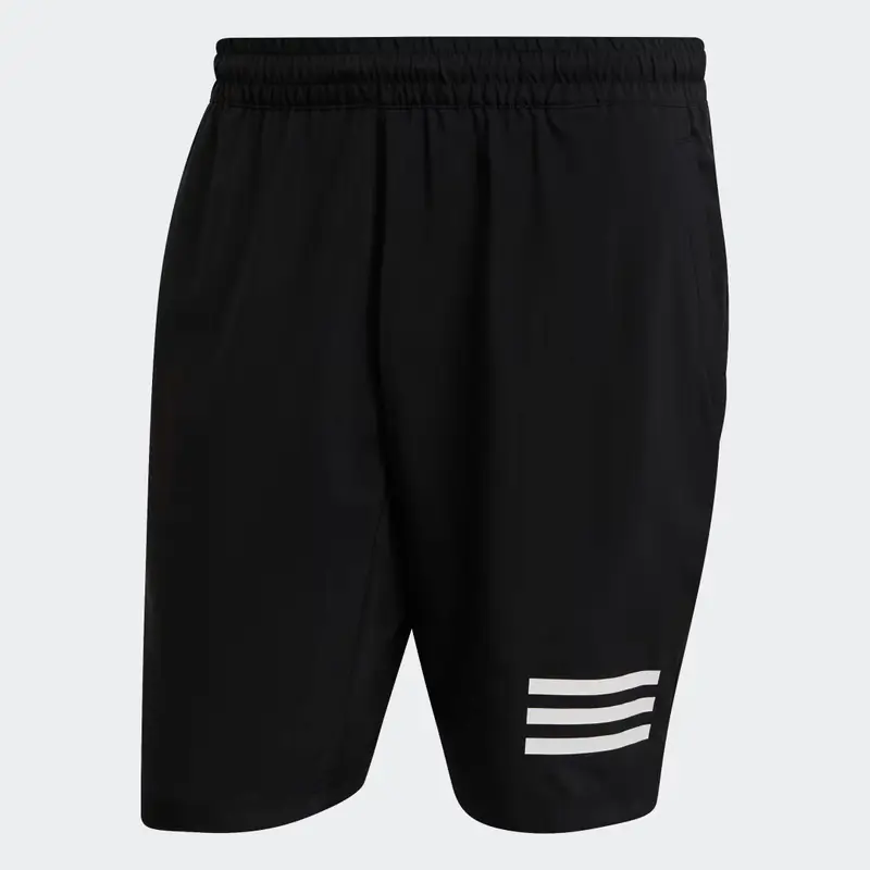 Short Club Tennis 3-Stripes Black