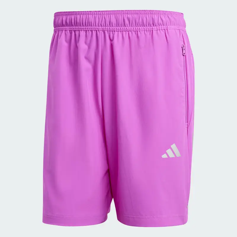 Short da allenamento Gym+ 3-Stripes Woven Purple Burst miniatura 4