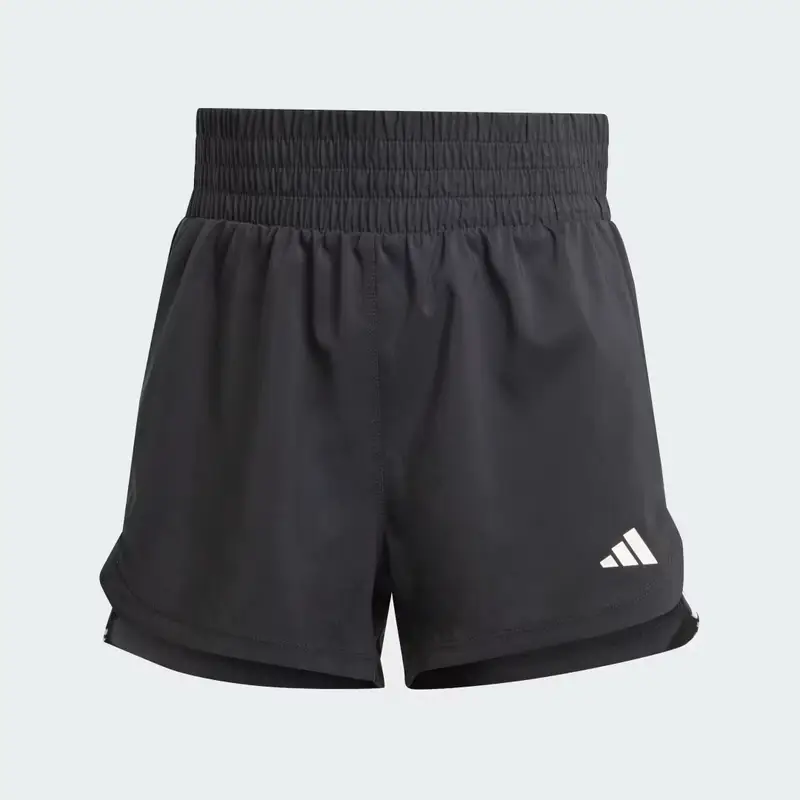 Short da allenamento Pacer 3-Stripes Woven High-Rise Black miniatura 4