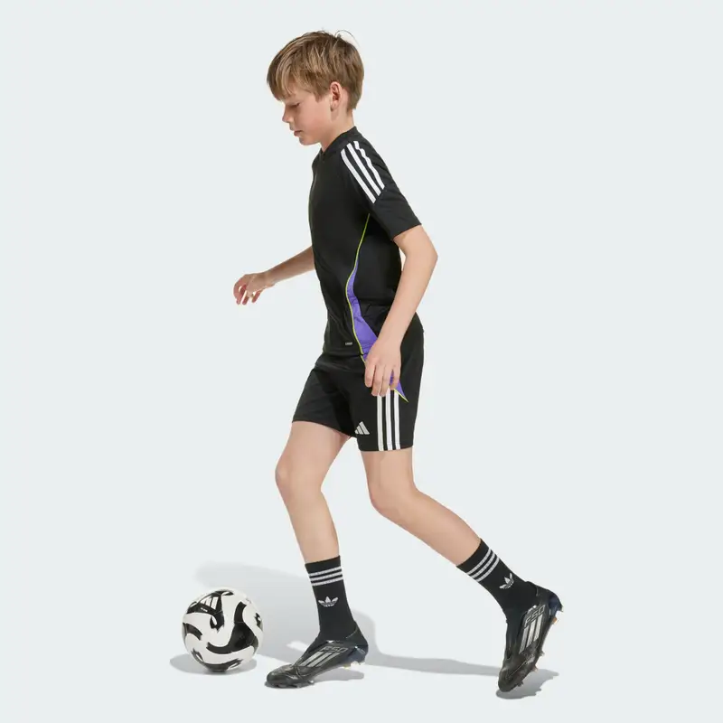 Short da allenamento Tiro 24 Kids Black miniatura 3