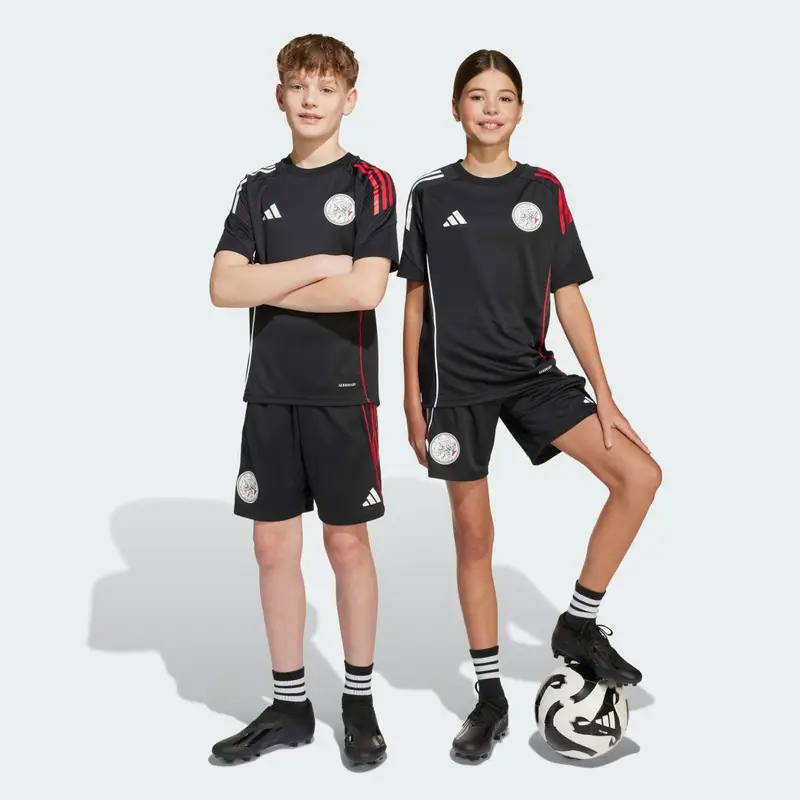 Short da allenamento Tiro 25 Competition Junior Ajax Amsterdam Black