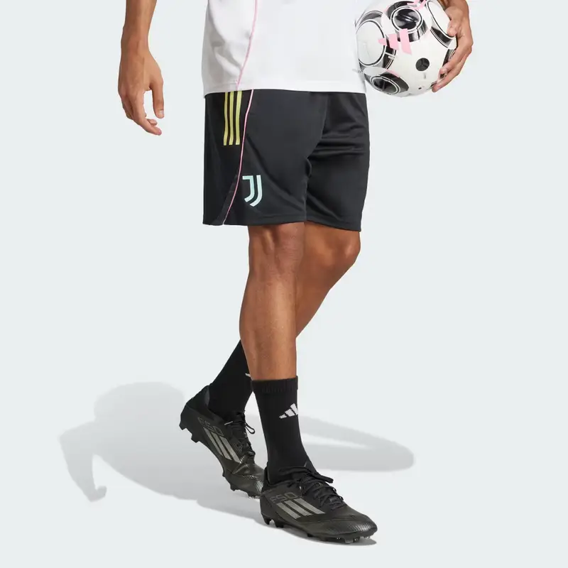 Short da allenamento Tiro 25 Competition Juventus Black miniatura 3