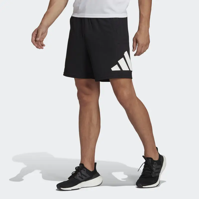 Short da allenamento Train Essentials Logo | Adidas Nero