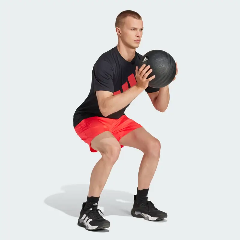 Short da allenamento Train Essentials Woven Lucid Red miniatura 3