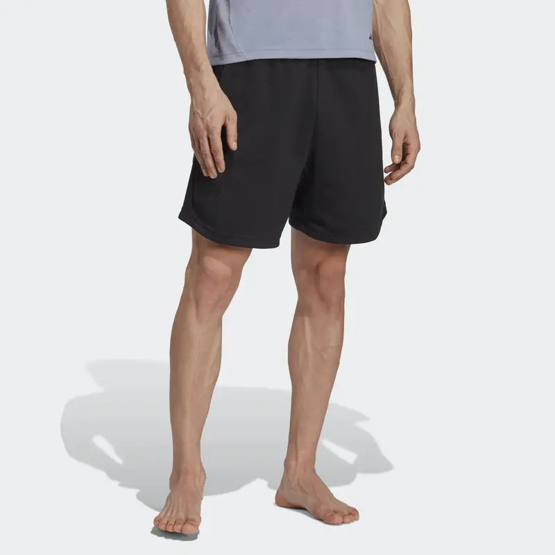 Short da allenamento Yoga Base | Adidas Nero