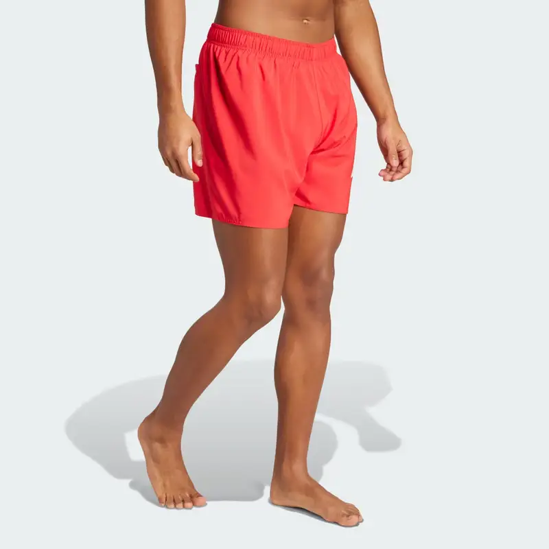 Short da bagno adidas Logo 5 Inch Pure Ruby miniatura 3