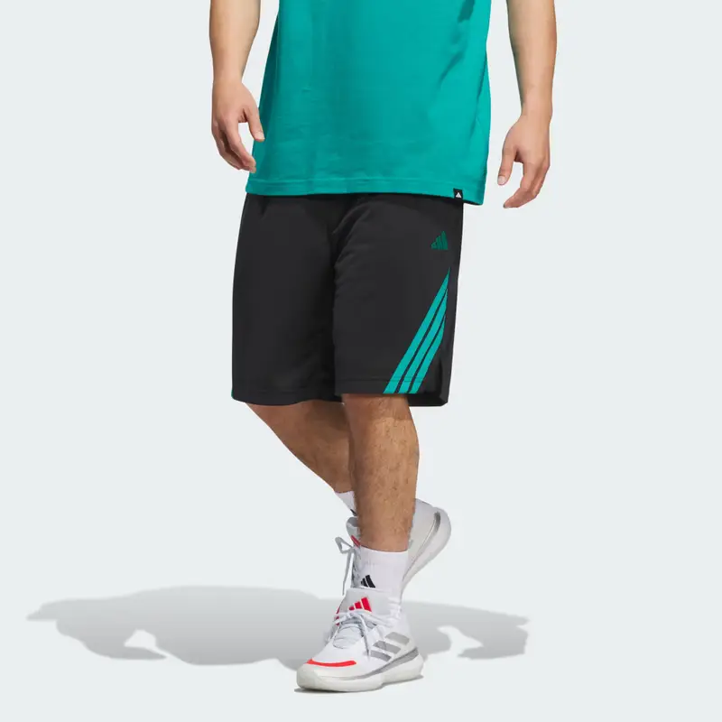 Short da basket Legends 3-Stripes Black